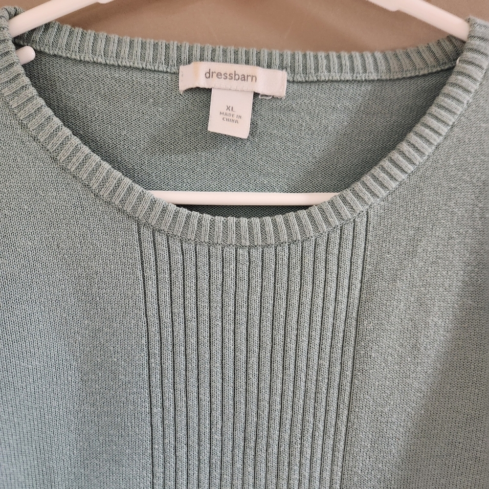 Dressbarn Light Blue Teal Cardigan Size XL - Picture 2 of 4